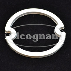 Fiat Nuova 500/500D LH/RH Front Indicator Light Seal, White