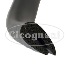 Ferrari 365 GTB-4 Daytona LH/RH Bulkhead Seal (Between Fender and Mudguard)