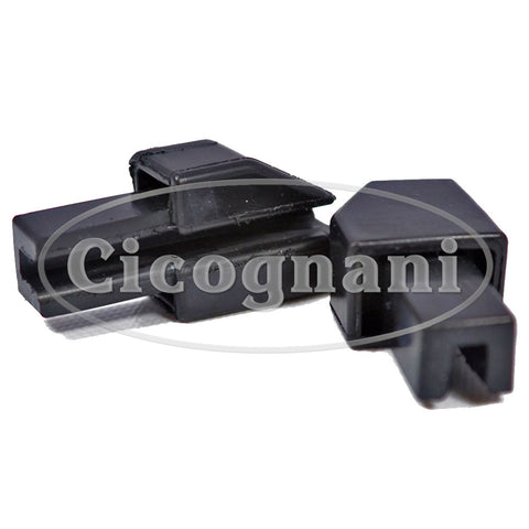 Ferrari 208/308/328 GTS LH/RH Window Guide Channel Stop, Rear